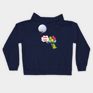 Chomp Chomp Spy Balloon Kids Hoodie